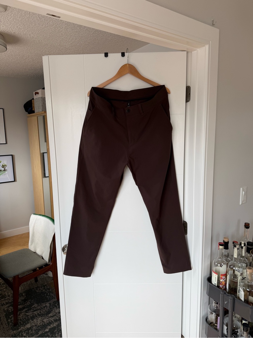 lululemon athletica Men's Brown Performance Pants